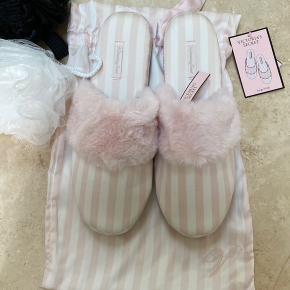 Victoria's Secret Shoes - Victoria’s Secret Satin Slippers. NWT